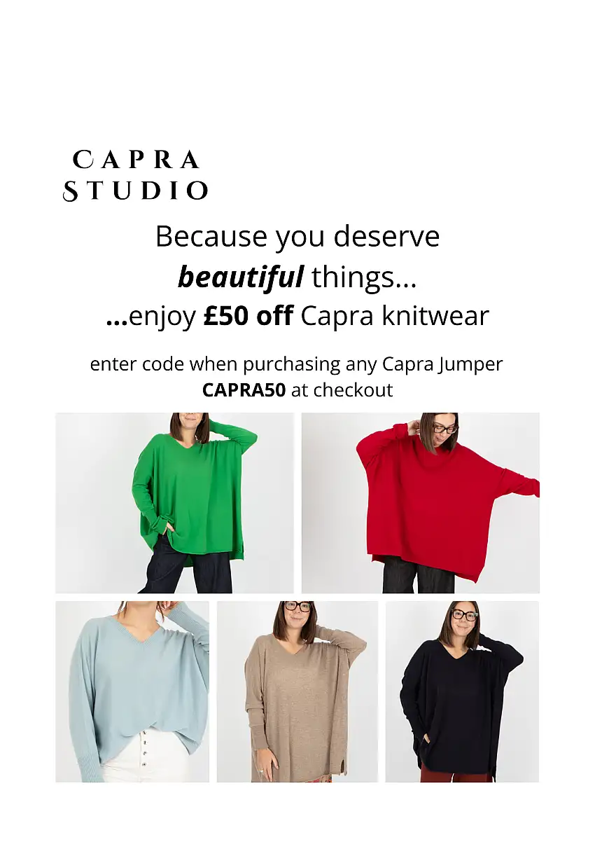 **SPECIAL OFFER** £50 off all Capra jumpers