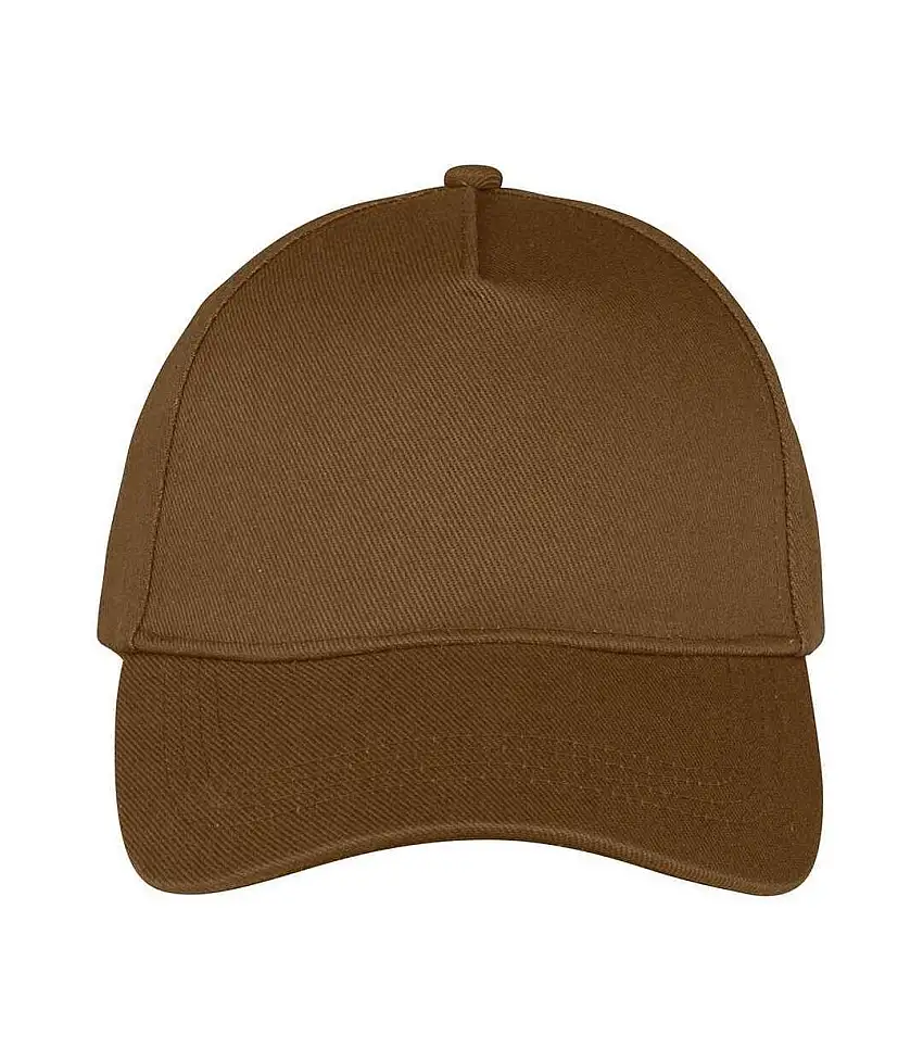 5 Panel Baseball Cap Dark Camel Native Spirit