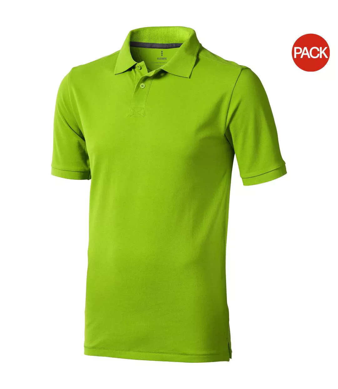 Elevate Mens Calgary Short Sleeve Polo (Pack of 2) (Apple Green) - UTPF2498