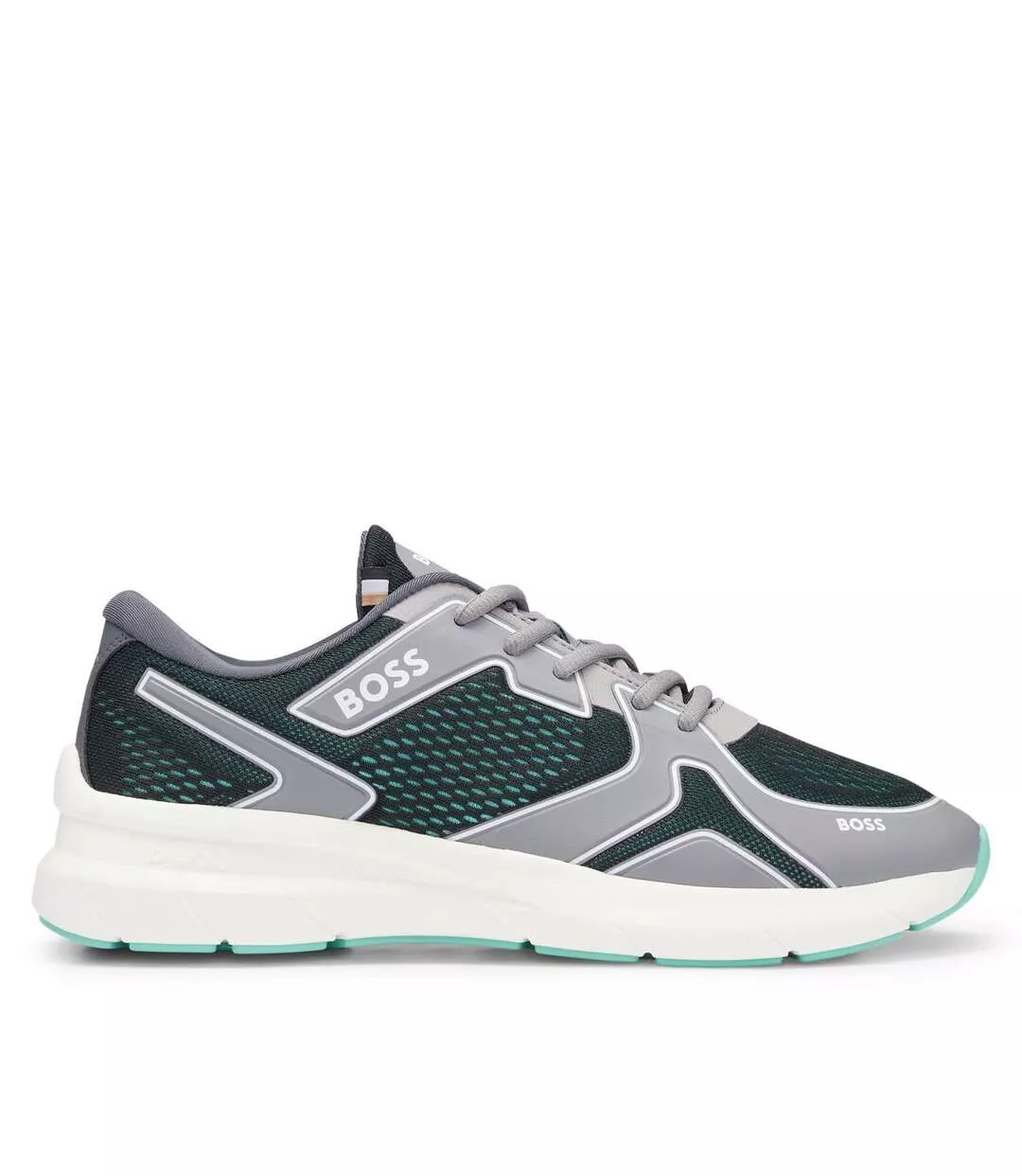 Womens/ladies Owen Running Trainers Grey Boss