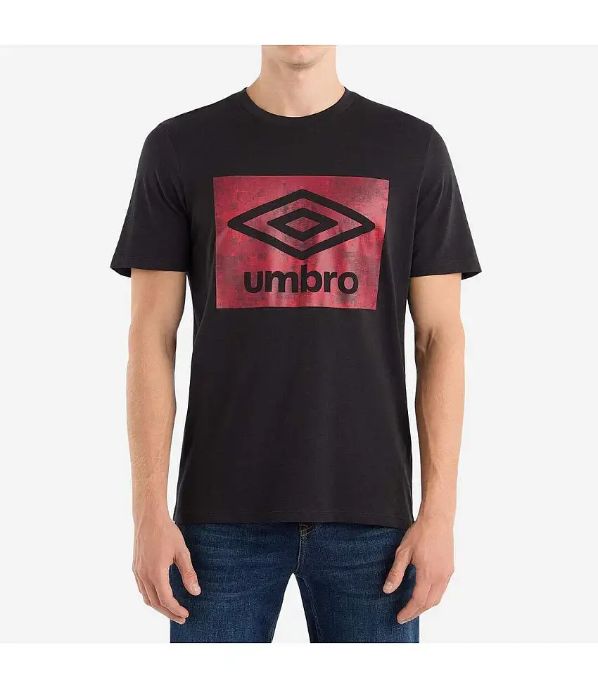Mens Digi Camo Box T-shirt Black Umbro