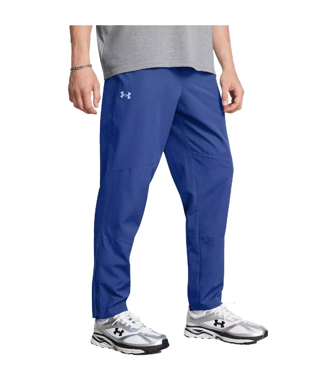 Womens/ladies Legacy Windbreaker Icon Trousers Blue Under Armour