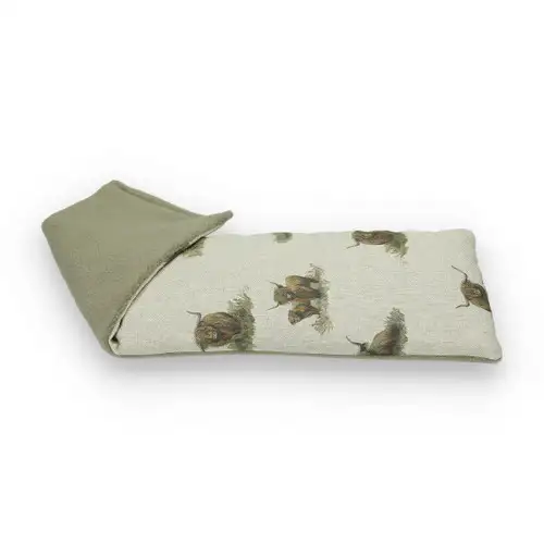 Highland Cows Duo Wheat Bag: Lavender/Unscented