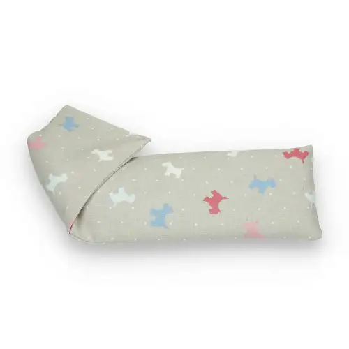 Grey Westies Cotton Wheat Bag: Lavender/Unscented