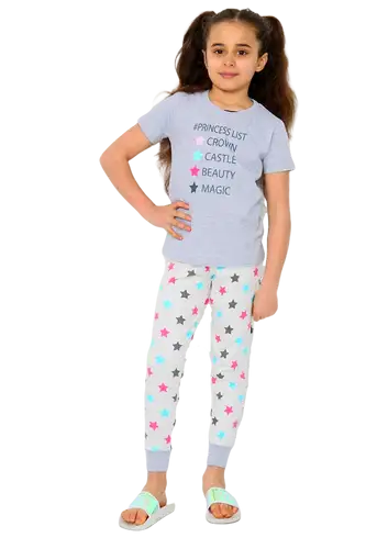 #Princess List Stars Print Pyjama Set