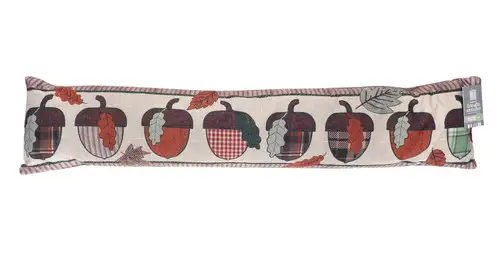Acorns Print Fleece Draught Excluder