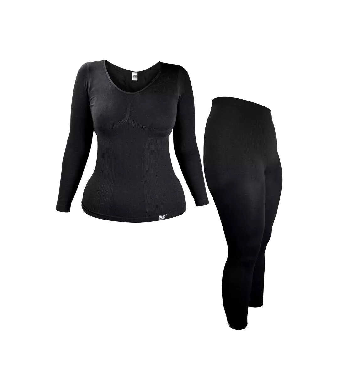 Cozy Women's Thermal Underwear Set: Long Sleeve Top & Long Leggings