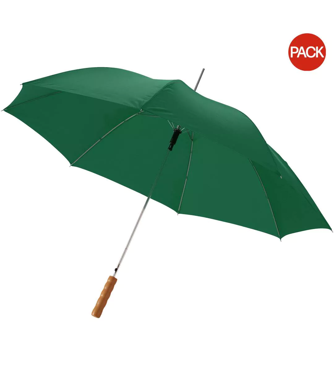 Bullet 23in Lisa Automatic Umbrella (Pack of 2) (Green) (83 x 102 cm) - UTPF2515