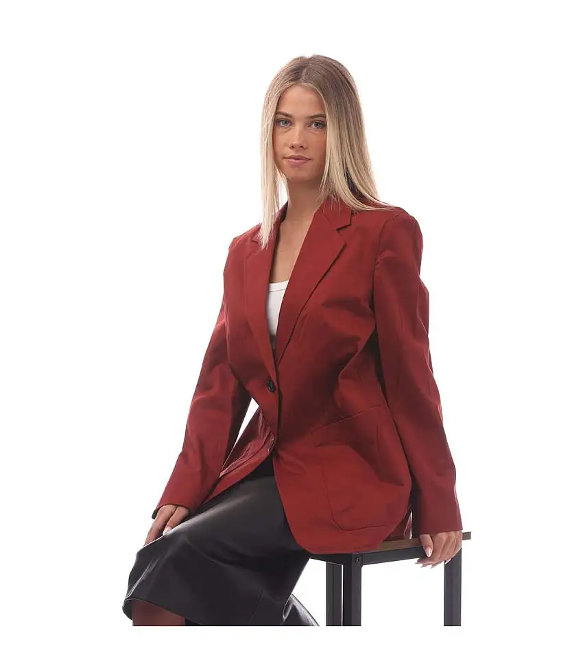 Womens/ladies Jeaney Blazer Red Boss