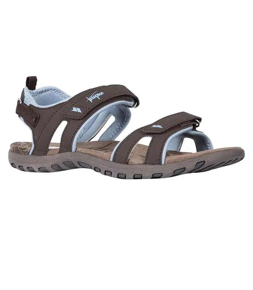 Womens/ladies Serac Walking Sandals Coffee Trespass