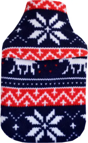 Exmouth Fairisle Fleece 2L Hot Water Bottle
