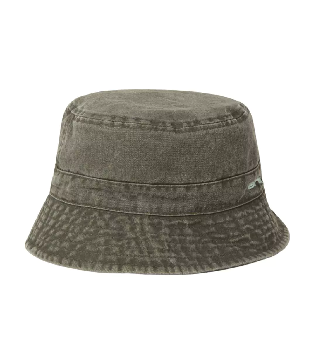 Mens Sean Organic Bucket Hat Khaki Green Animal