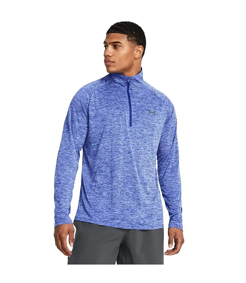 Mens 2.0 Half Zip Technical Top Royal Blue Under Armour