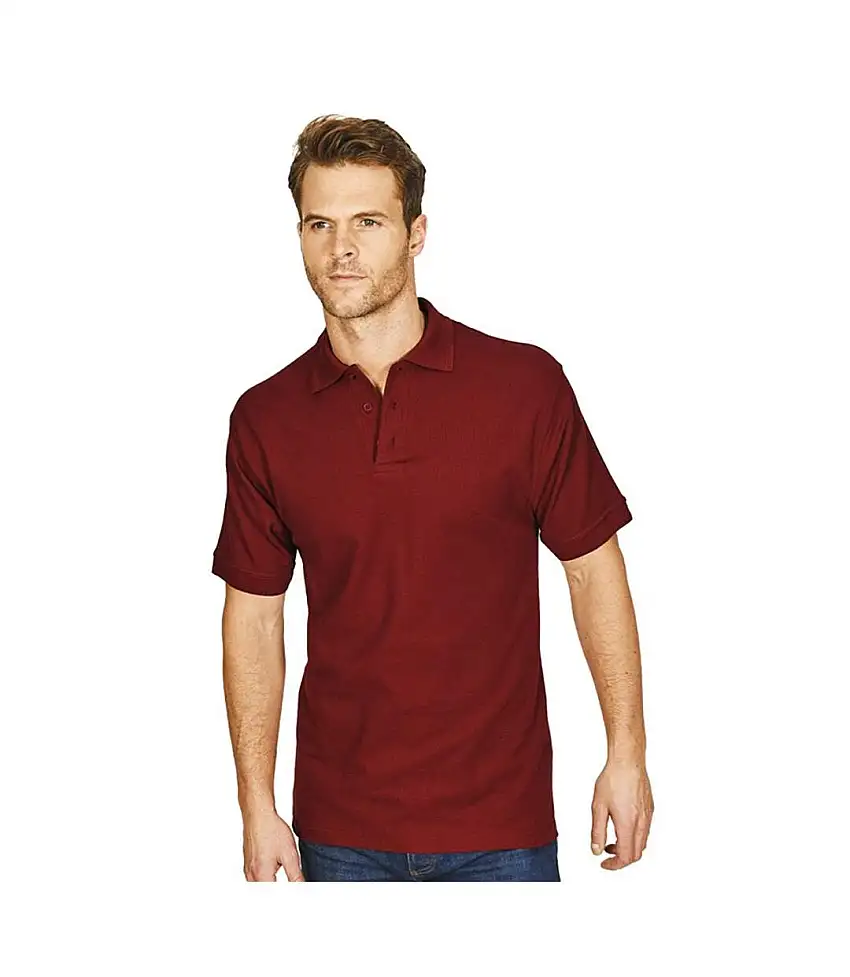 Absolute Apparel Mens Precision Polo (Burgundy) - UTAB105