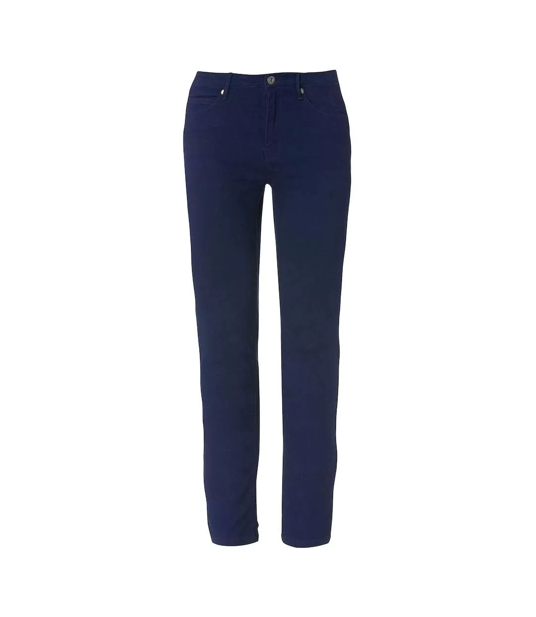 Womens/ladies Stretch Jeans Dark Navy Clique