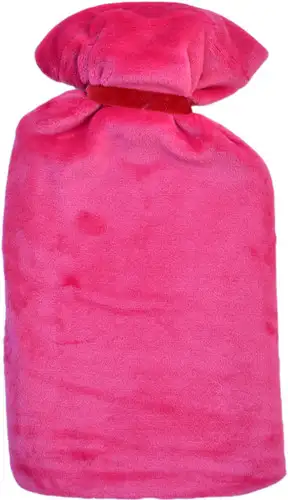 Fuschia Supersoft Fleece XL 2.7L Hot Water Bottle