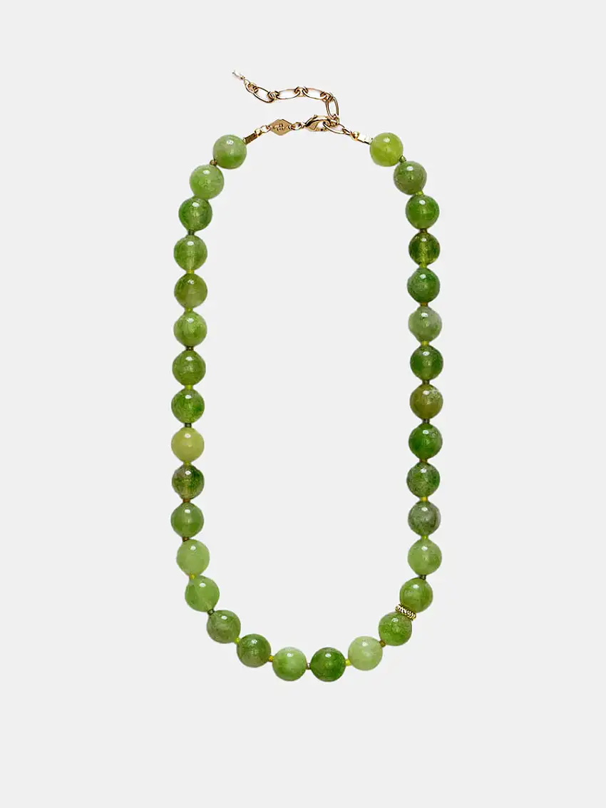Green Bowl Necklace