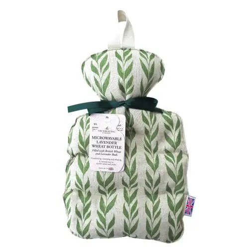 Green Linen Leaf Lavender Wheat Bottle