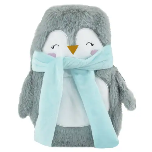 Winter Penguin 750ml Novelty Hot Water Bottle
