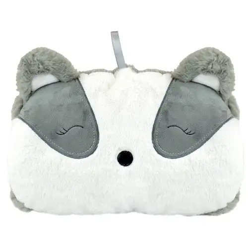 Grey Badger Pouch Hand Warming Muff