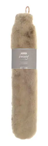 Oyster Luxury Faux Fur Long Hot Water Bottle