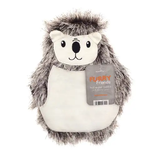 Hedgehog Furry Friend Novelty Hot Water Bottle