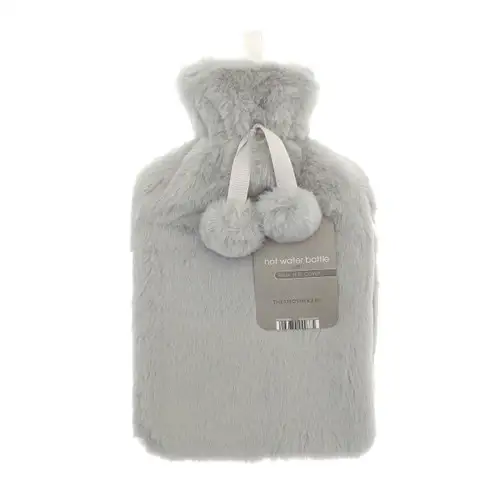 Earl Grey Luxe Faux Fur 2L Hot Water Bottle