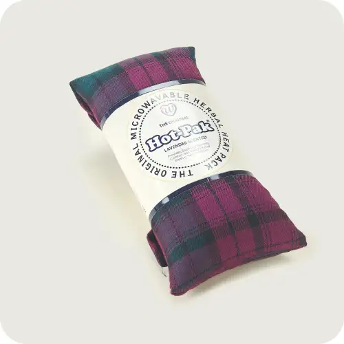 Hot Pak Plumwatch Tartan Lavender Wheat Bag