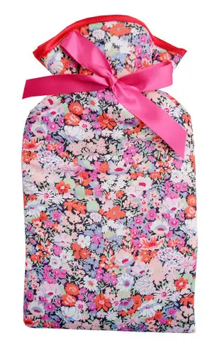 Thorpe Pink Liberty Cotton 2L Hot Water Bottle