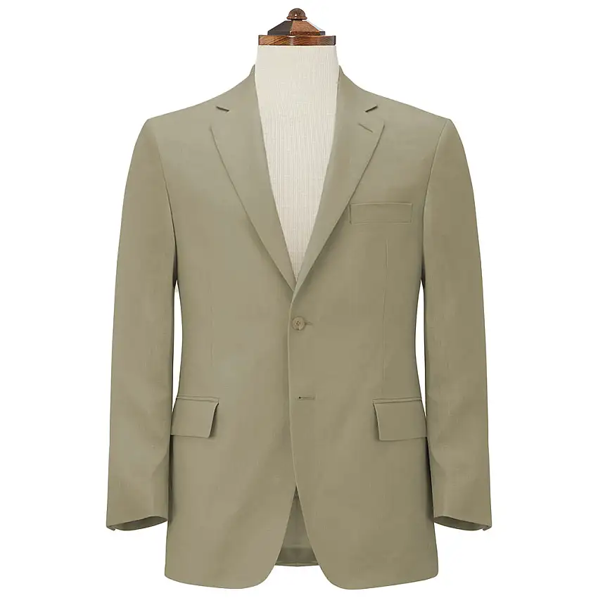 William Taupe Linen Jacket