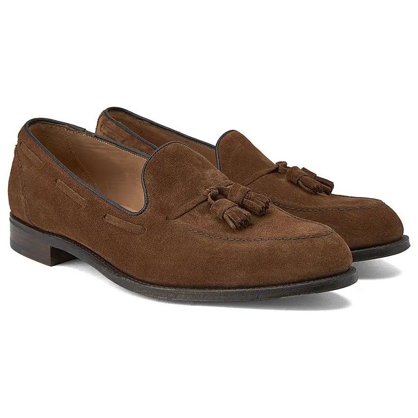 Sonny Brown Suede Tassel Loafer