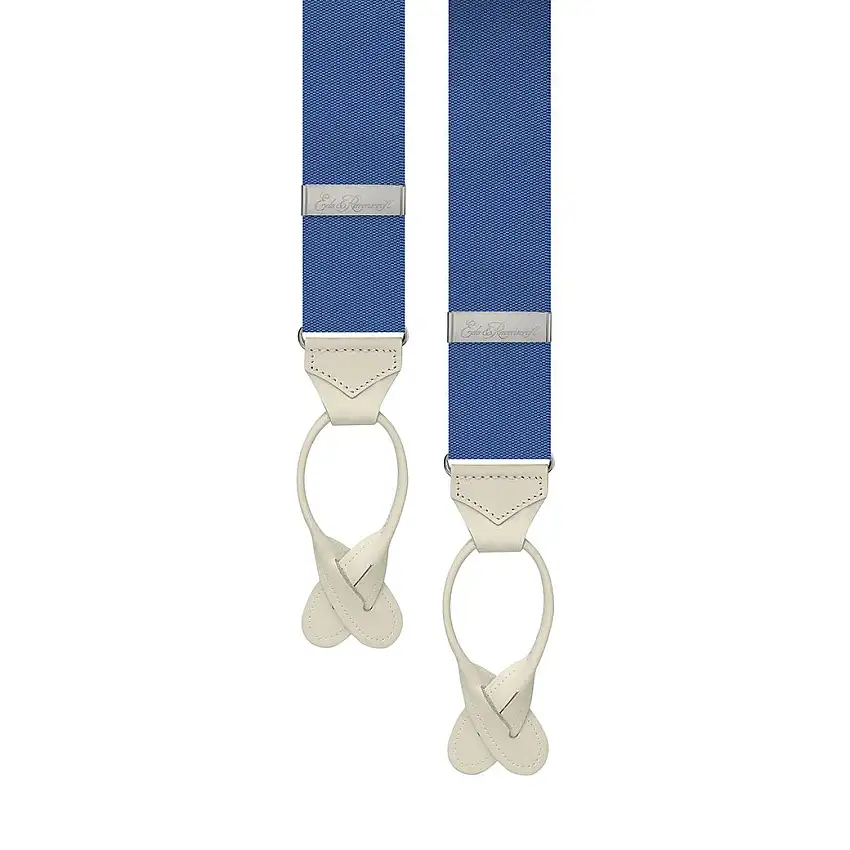 Smalt Blue Barathea Braces