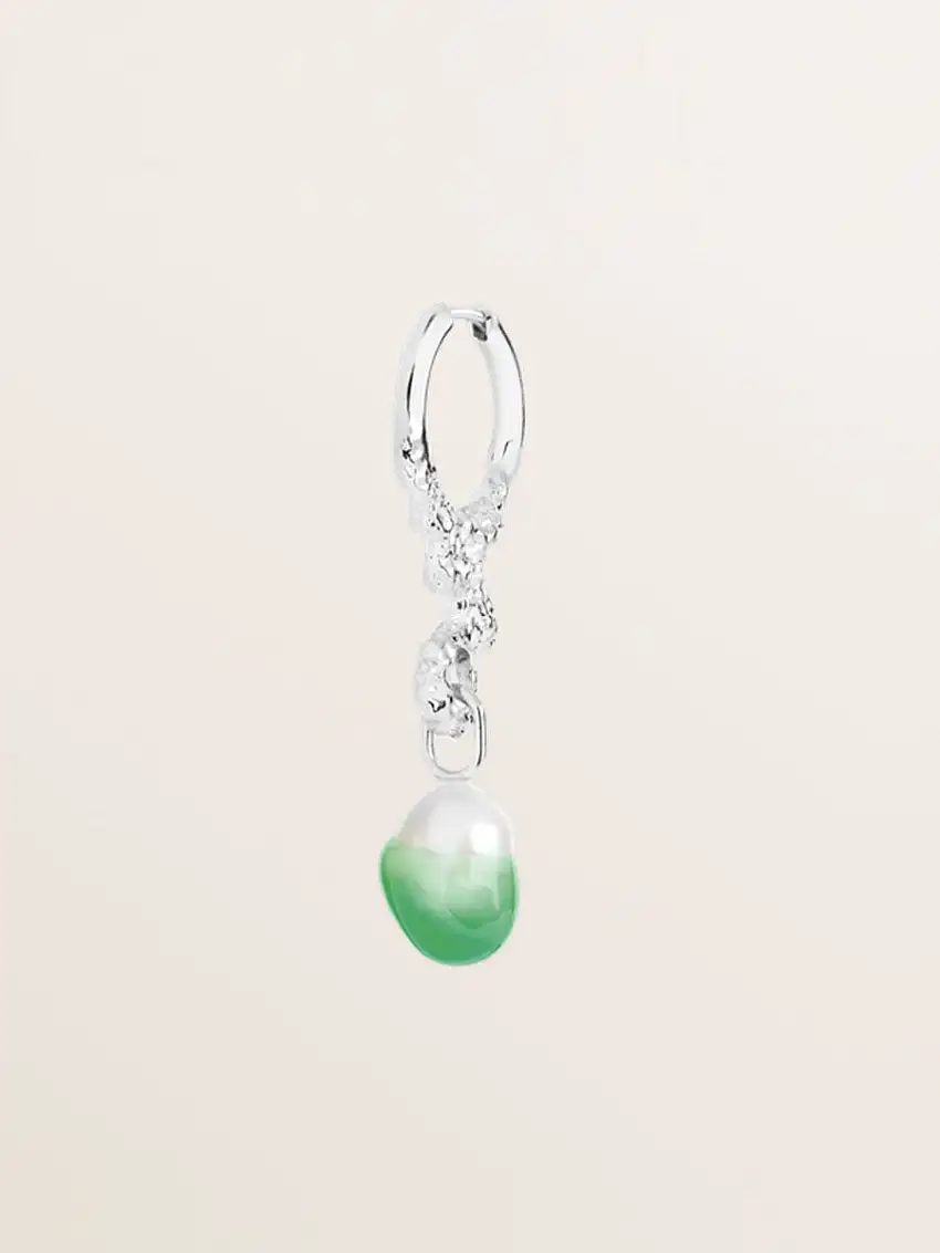 Miran Silver Earring - Apple
