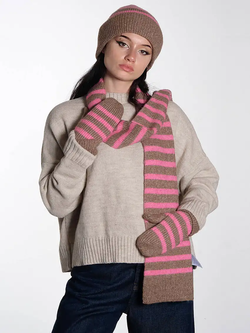 Nudaria Mittens - Sesame