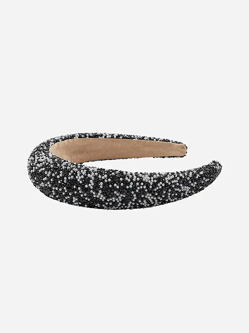 Nuziva Headband - Caviar