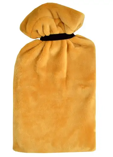 Ochre Supersoft Fleece XL 2.7L Hot Water Bottle