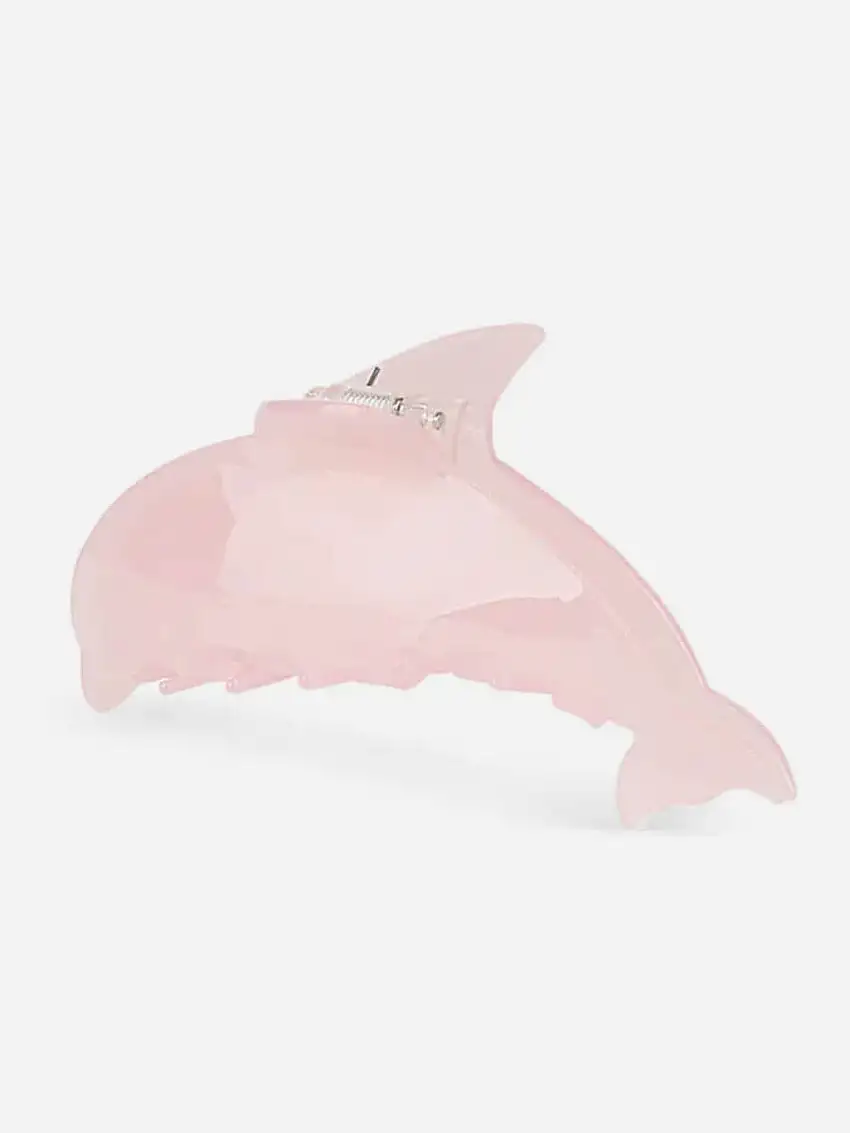 Flipper Pearly Big Hairgrip - Love