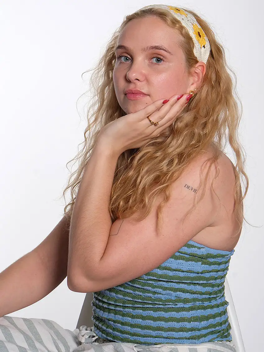 Bohemian Headband - Yellow Sunflower