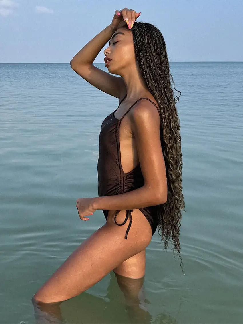 Bondi Swimsuit - Brown