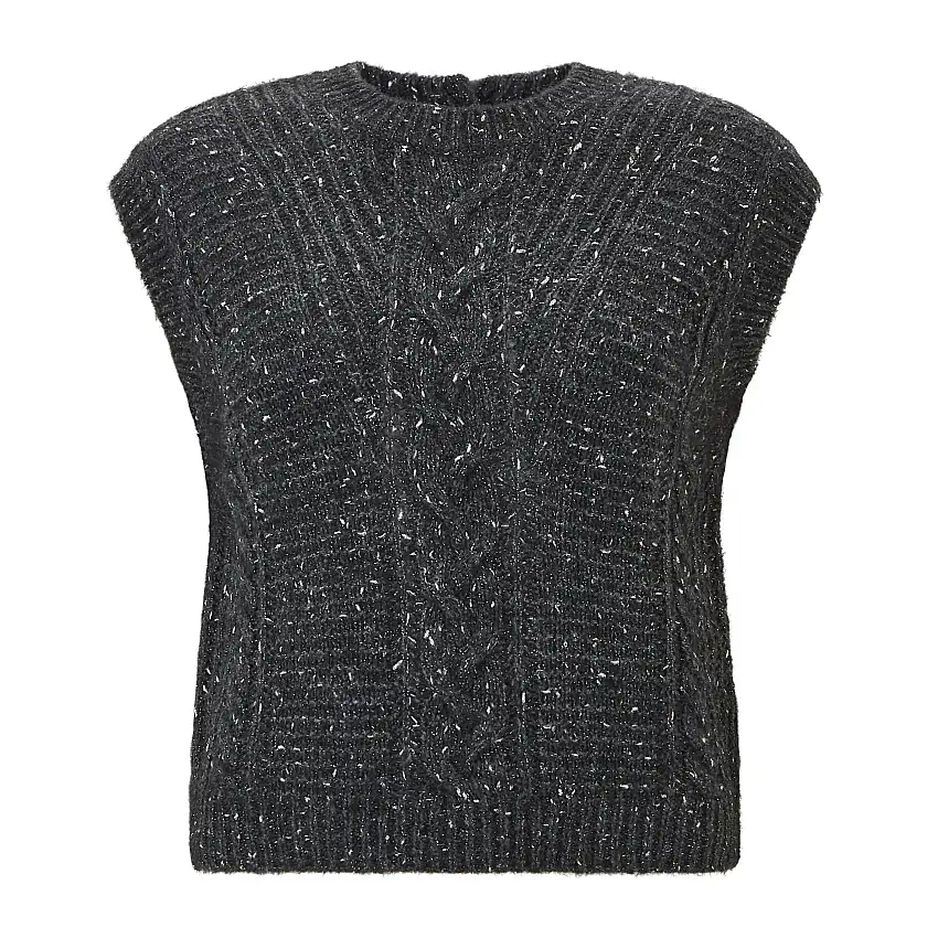 Taffy Knitted Rope Waistcoat
