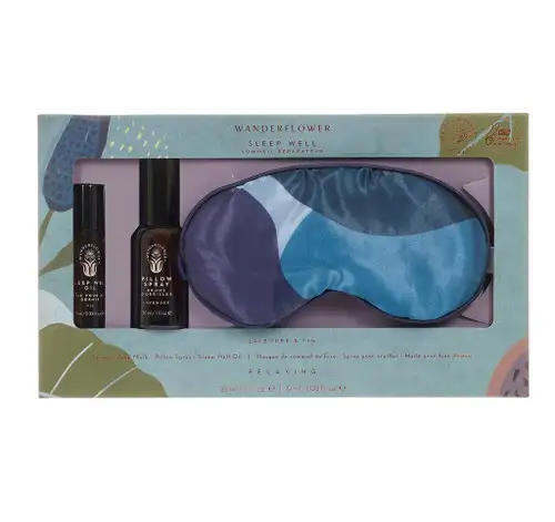 Wanderflower Relaxing Sleep Well 3 Piece Gift Set
