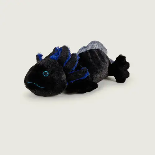 Black Axolotl Cozy Plush Microwavable Toy
