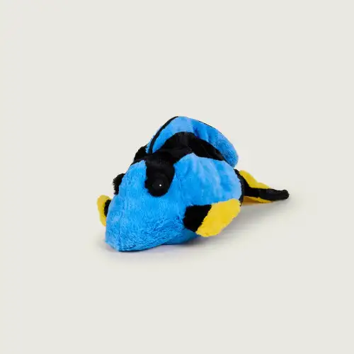 Blue Tang Fish Cozy Plush Microwavable Toy