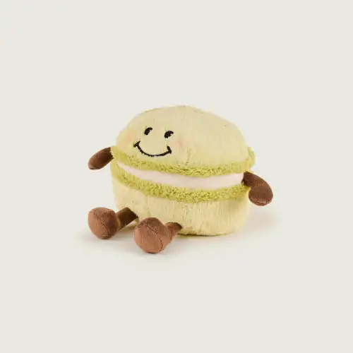 Cozy Plush Macaroon Microwavable Toy