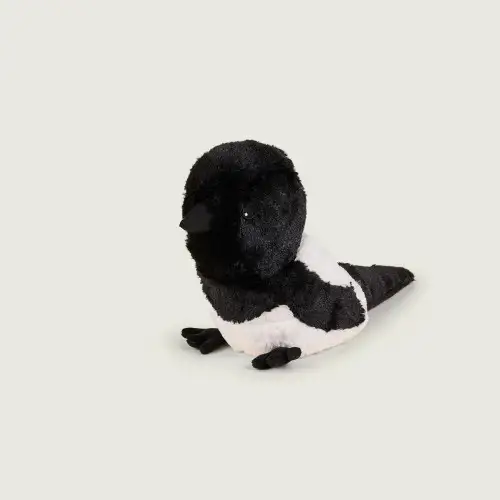 Cozy Plush Magpie Microwavable Toy