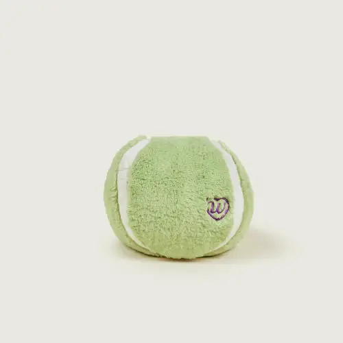 Cozy Plush Tennis Ball Microwavable Toy