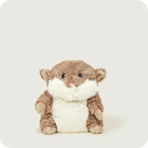 Brown Hamster Cozy Plush Microwavable Toy