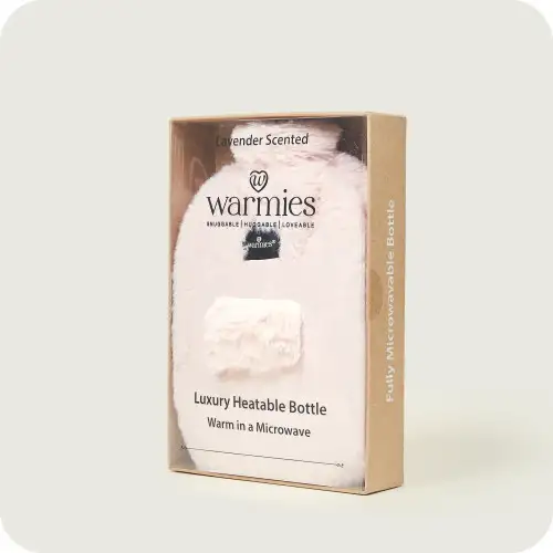 Warmies Blossom Luxury Fur Microwavable Bottle