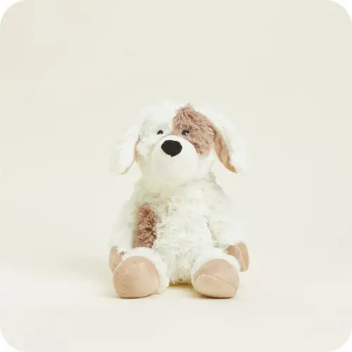 Puppy Cozy Plush Microwavable Toy