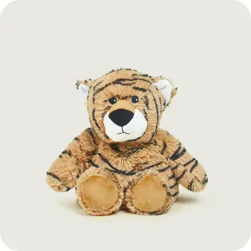 Tiger Cozy Plush Microwavable Toy